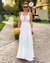 MAXI DRESS CON TOP ENCAJE 3 COLORES 121004 - tienda en línea