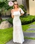 MAXI VESTIDO CON APLICACIONES BLANCO LD7610