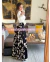 MAXI DRESS BICOLOR QUE PARECE FALDA CON CAMISA - Asclothes