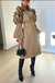 GABARDINA/SACO FLORES EN 3D CON CINTO - comprar en línea