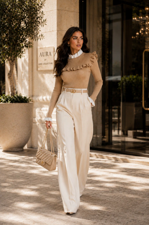 SUETER CON CUELLO BLANCO - comprar en línea