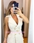 VESTIDO HALTER ESCOTE EN ESPALDA Y CINTO - tienda en línea