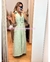 VESTIDO HALTER ESCOTE EN ESPALDA Y CINTO - comprar en línea