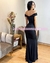 MAXI DRESS A LOS HOMBROS DRAPEADO (D94298)