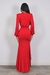 MAXIDRESS ASIMETRICO RUFFLES MANGA LARGA - comprar en línea