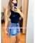 SHORT FALDA MEZCLILLA CON CIERRES en internet