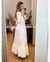MAXIDRESS TELA FIGURAS PERFORADA ESTILO GUIPUR - Asclothes