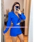 SET BLAZER CROP CON BOLSA AL FRENTE Y SHORT/FALDA