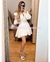 VESTIDO VOLADITO CON PERLAS Y CINTO CON PIEDRAS - comprar en línea