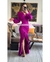 MAXIDRESS ASIMETRICO RUFFLES MANGA LARGA en internet