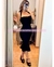MIDI DRESS BANDAGE TIRANTE