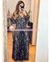 VESTIDO MANGA LARGA TABLONES ANIMAL PRINT - Asclothes