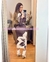 MIDI DRESS MANGA LARGA CON FLOR - Asclothes