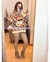 SUDADERA/SUETER ANIMAL PRINT OSO CON PEDRERIA