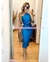MIDI DRESS COLORES DEGRADADOS (C4855-2) - comprar en línea