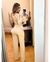 PALAZZO CON ENCAJE SUAVE MANGA LARGA VARIOS COLORES JP8296 - Asclothes
