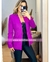 BLAZER CON BOTON MANGA LARGA - comprar en línea