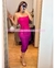 MIDI DRESS COLORES DEGRADADOS - comprar en línea