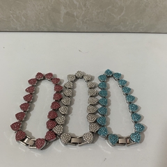 pulsera pp corazones