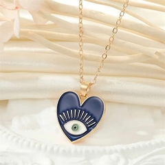 collar corazon ojo turco on internet