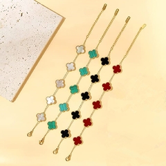 pulsera trebol colores on internet