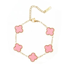 pulsera trebol colores - YADA SHOP