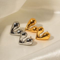 Imagen de pendientes corazón liz