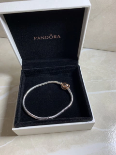 Pulsera Pandora corazon Rosa - comprar en línea