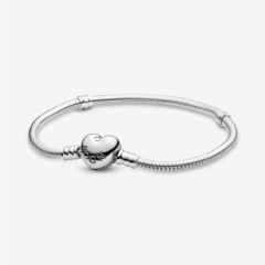 Pulsera Pandora corazon Rosa - (copia)