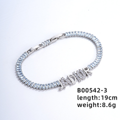 Pulsera Brillantes JAD