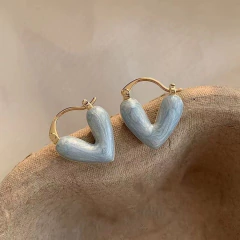 Pendientes Corazon Aperlado - buy online