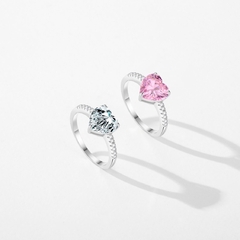 Anillo Glamour corazon - YADA SHOP