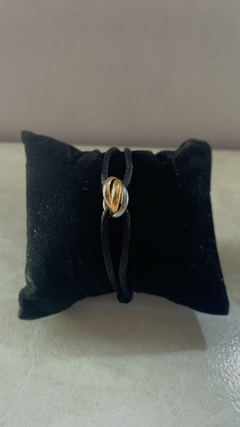 Image of pulsera hilo 3 anillos