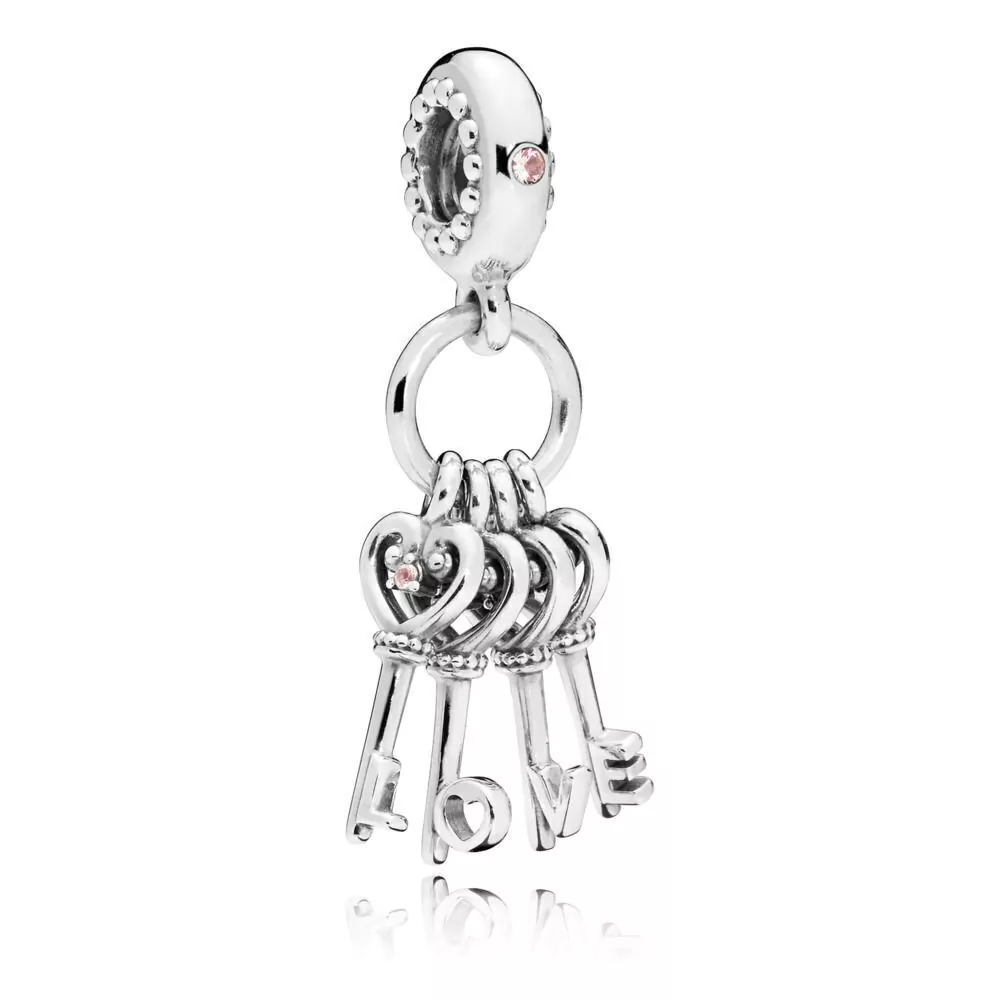 Charm llaves plata 925