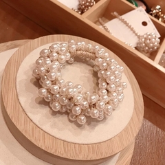 scrinchies de perlas