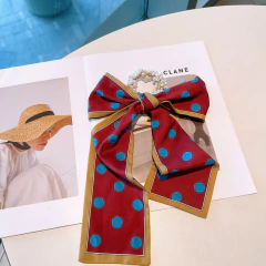 Scrunchie perlas y moño - YADA SHOP