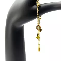 Pulsera candado trebol en internet