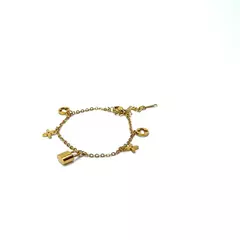 Pulsera candado trebol