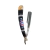 Navalha Navalhete Inox/ Plástico Barbeiro Profissional Estampado - comprar online