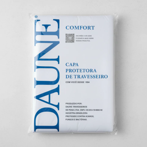 Capa Protetora De Travesseiro 100% Algodão Impermeável Daune - comprar online