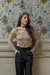 Blusa Punto Beige | Esta prenda es a pedido