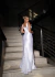 Vestido Angélica Acetinado Branco Alças Grossas com Fenda Lateral Cauda Sereia Rendada Longo Festa - loja online