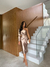 Vestido Lúcia Midi Capuccino Acetinado - loja online