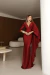 Vestido largo Marsala de Jess - comprar online