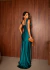 Vestido Largo Verônica en Azul Petróleo - Madrinha en internet