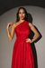 Vestido Alicia Vermelho Tule Brilhante - Longo Festa - Madrinha - loja online