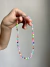 Colar Transparente com cor