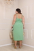 Vestido Midi Zenith Fascínio Com Fenda e Bolso .0075 na internet