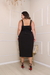 Vestido Midi Zenith Fascínio Com Fenda e Bolso .0075 - loja online