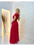 Vestido Elegância Plissada Com Lastex .055 na internet